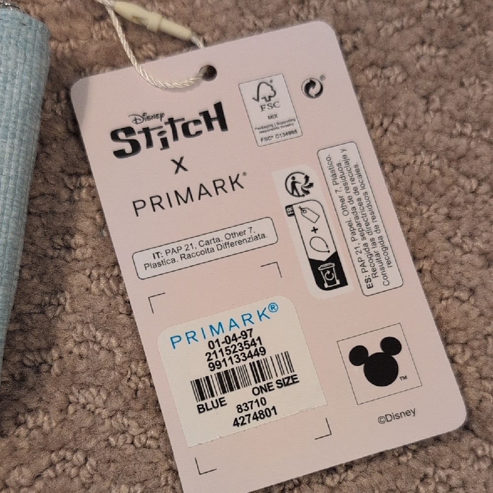 Primark Exclusive Disney Stitch Coin Purse NWT - Picture 3 of 6